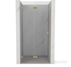 Porta doccia 65 cm oro spazzolato Mexen