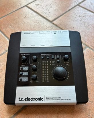 TC Electronic Desktop Konnekt 6 - Scheda Audio