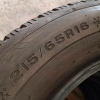 Pneumatici invernali usati + cerchioni in ferro