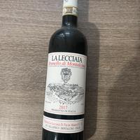Vino rosso da Brunello di Montalcino 2017