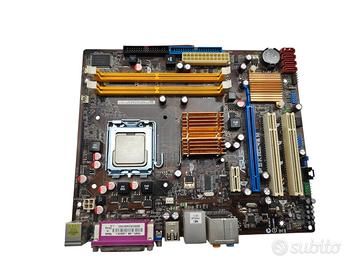 Scheda madre ASUS P5KPL-AM con CPU Intel incluso