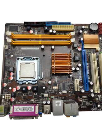 Scheda madre ASUS P5KPL-AM con CPU Intel incluso