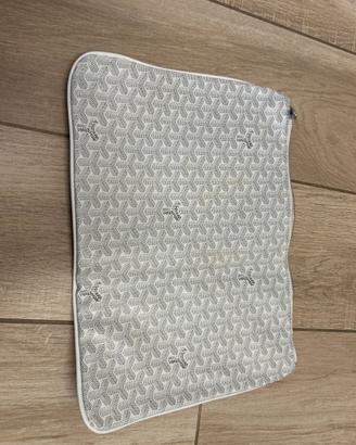Pochette / Borsa a mano GOYARD bianca