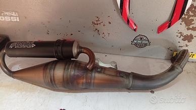 marmitta Polini team 4 Minarelli orizzontale 