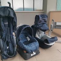Peg-Pérego Trio + Bassinet Stand + accessori 