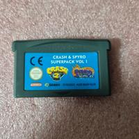 0866NN-Crash Bandicoot 2+Spyro Season Ice GameBoy