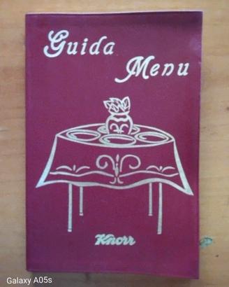 "Guida Menu" della Knorr – a cura di B.M.Ramorino 