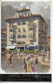 Hotel Centrale Bolzano cartolina