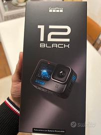 GoPro 12 Black + SD64GB + supporto UTEBIT