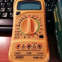 Multimetro digitale GBC  KDM-110 - NUOVO