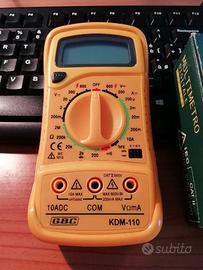 Multimetro digitale GBC  KDM-110 - NUOVO