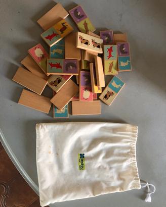 Domino in legno
