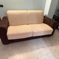 Divano 2 posti con funzione letto