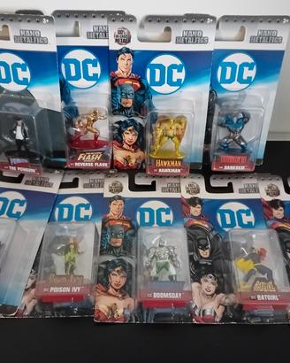 lotto minifigure DC nano metalfigs