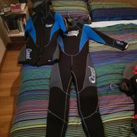 Muta sub Cressi, 2 pezzi, taglia M uomo