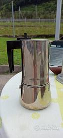 Moka, caffettiera acciaio