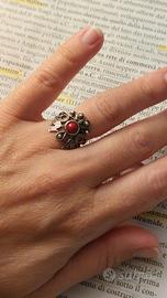 Parure Anello e Ciondolo in Argento 800