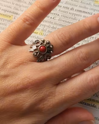 Parure Anello e Ciondolo in Argento 800