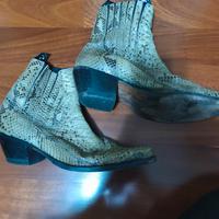 scarpe vera pelle di coccodrillo 