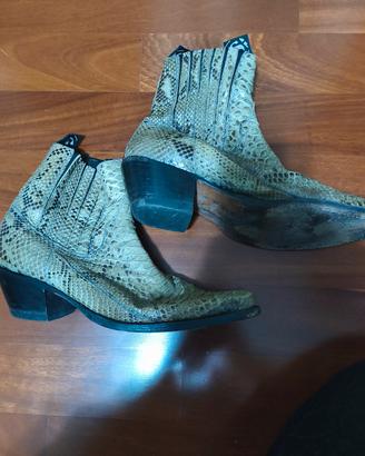 scarpe vera pelle di coccodrillo 