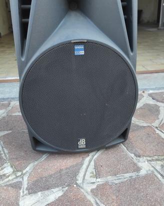 N. 2 casse dB , 400 watt cad.
