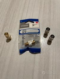 Adattatori  cavi coassiali