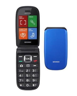 BRONDI RAPTOR (BLUE) TELEFONO CELLULARE CLAMSHELL