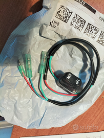 Due pulsanti Power trim .motore manetta