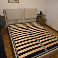 letto matrimoniale contenitore