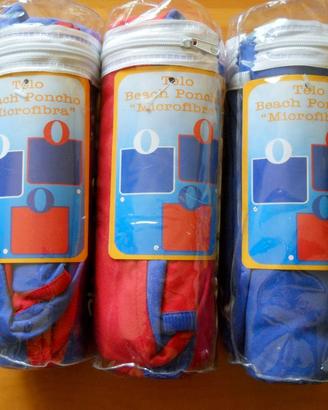 poncho mare bimbo/a, in microfibra (3-6anni)