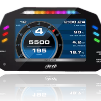 AIM MXS 1.2 digital display 5" dash logger