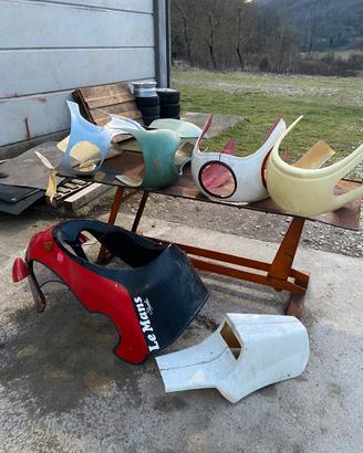 Carenature vetro resina Guzzi Ducati