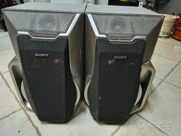 Altoparlanti Sony Silver/Nero SS-RXD7S 3 vie 8 ohm