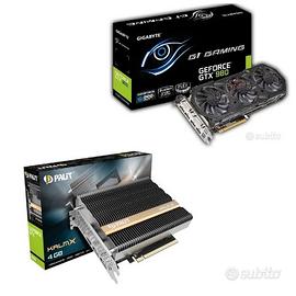 2 Schede Video in Vendità: GTX 960 e GTX 1650