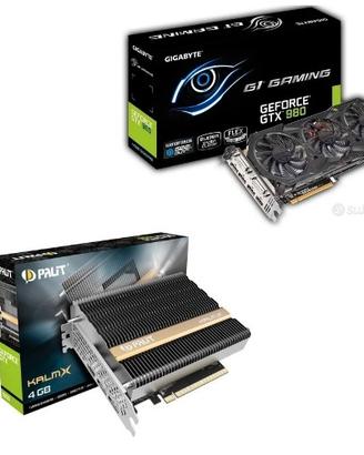 2 Schede Video in Vendità: GTX 960 e GTX 1650