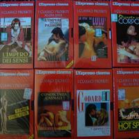 8 VHS Eros d'autore-Serie L'Impero dei Sensi