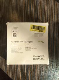 Cavo Acer USB C to HDMI Cable 4 k@60Hz