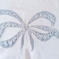 Parure letto con pizzo a tombolo