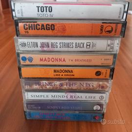 Lotto musicassette musica internazionale 