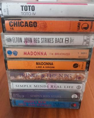 Lotto musicassette musica internazionale