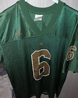 Notre Dame Fighting Irish – Adidas Green Jersey #6