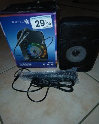 Cassa bluetooth karaoke