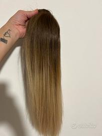 Parrucca capelli veri europei