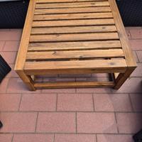 Tavolino da Esterno in legno TEK marchio IKEA