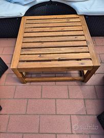 Tavolino da Esterno in legno TEK marchio IKEA