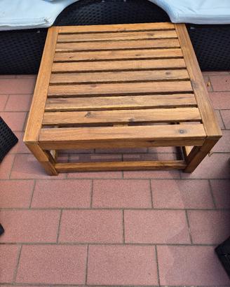 Tavolino da Esterno in legno TEK marchio IKEA