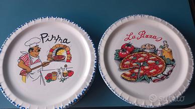 Set n.6 piatti in ceramica Pizza Master 