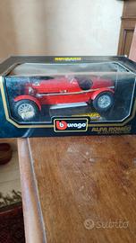 modellino auto burago alfa romeo