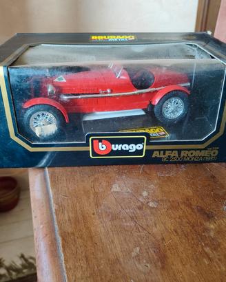 modellino auto burago alfa romeo