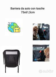 Barriera per auto con tasche 